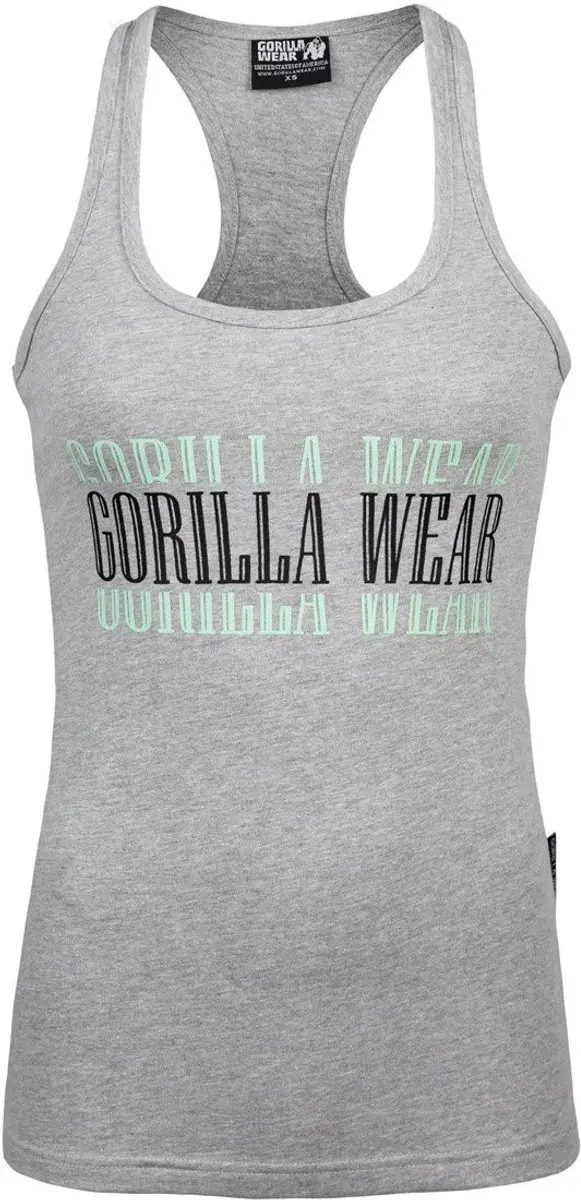 Gorilla Wear Verona Tank Top - Grijs XL