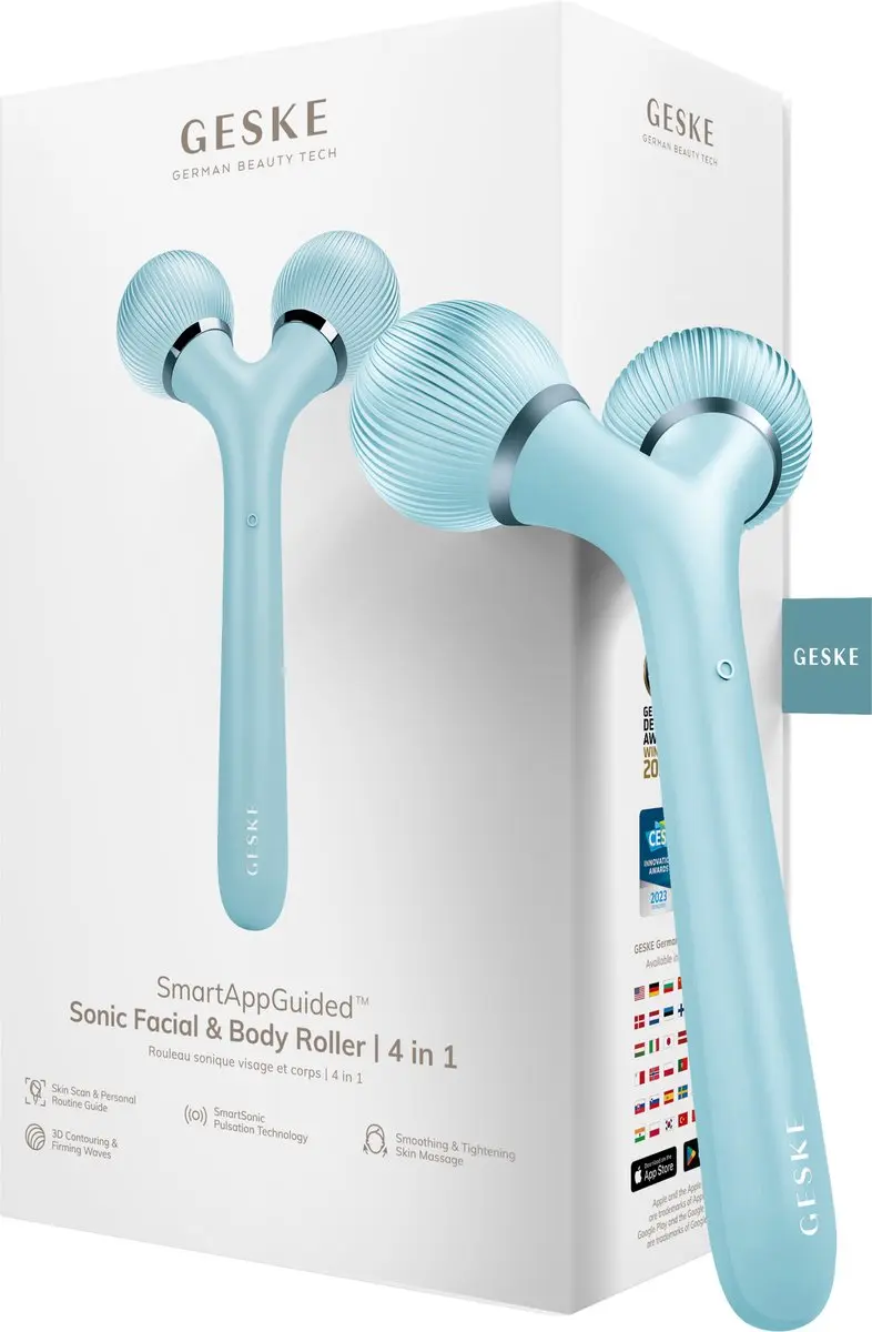 GESKE SmartAppGuided Sonic Facial & Body Roller GK000041TQ01