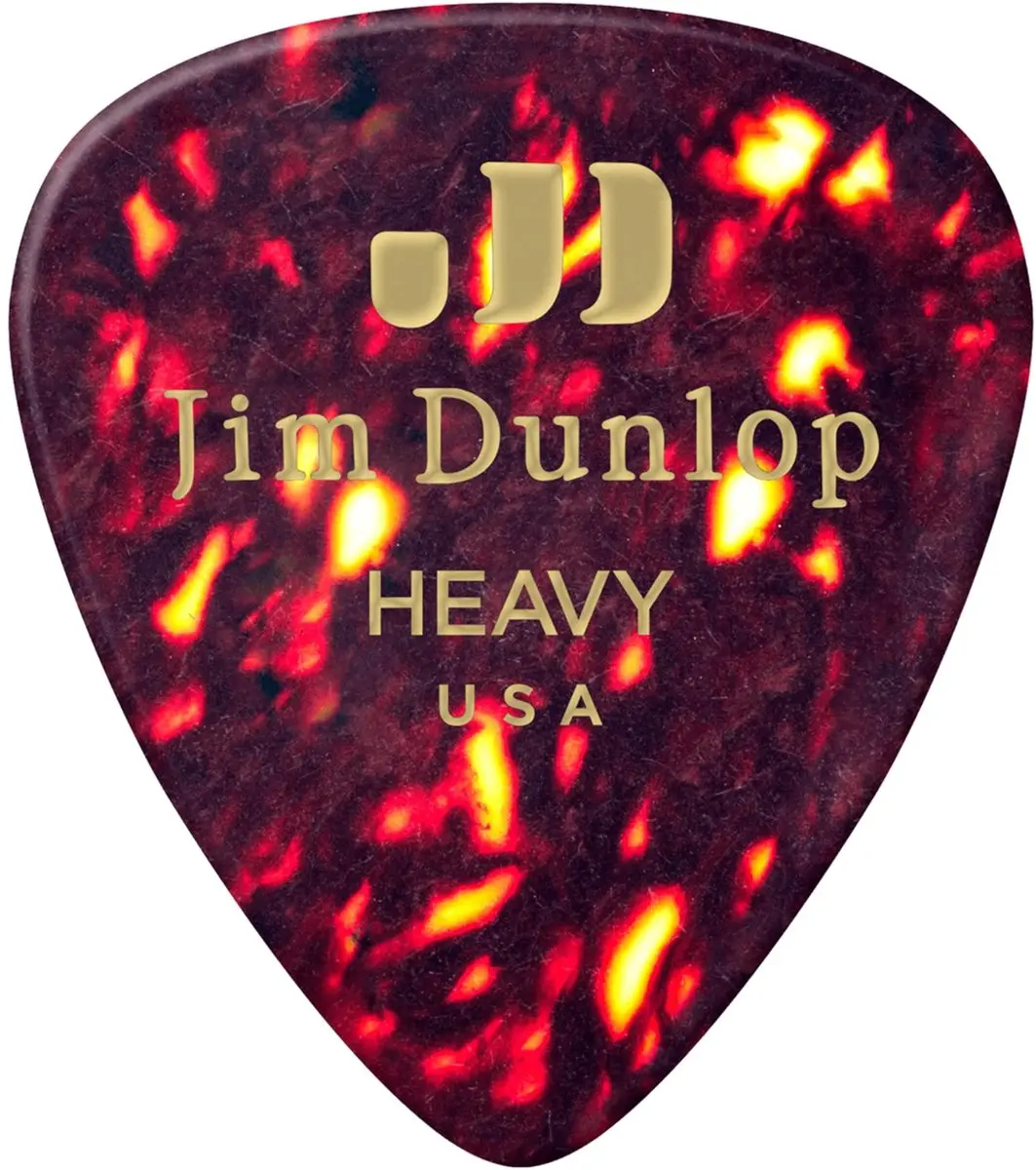 Dunlop Genuine Plektrum Heavy Shell 483 - 12 Stuks