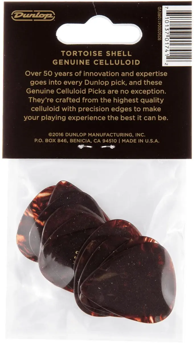 Dunlop Genuine Plektrum Heavy Shell 483 - 12 Stuks