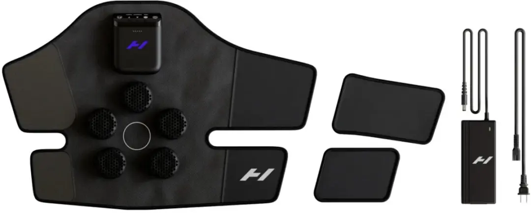Hyperice Contrast 2 Knie Zwart - Elektronische kniewrap