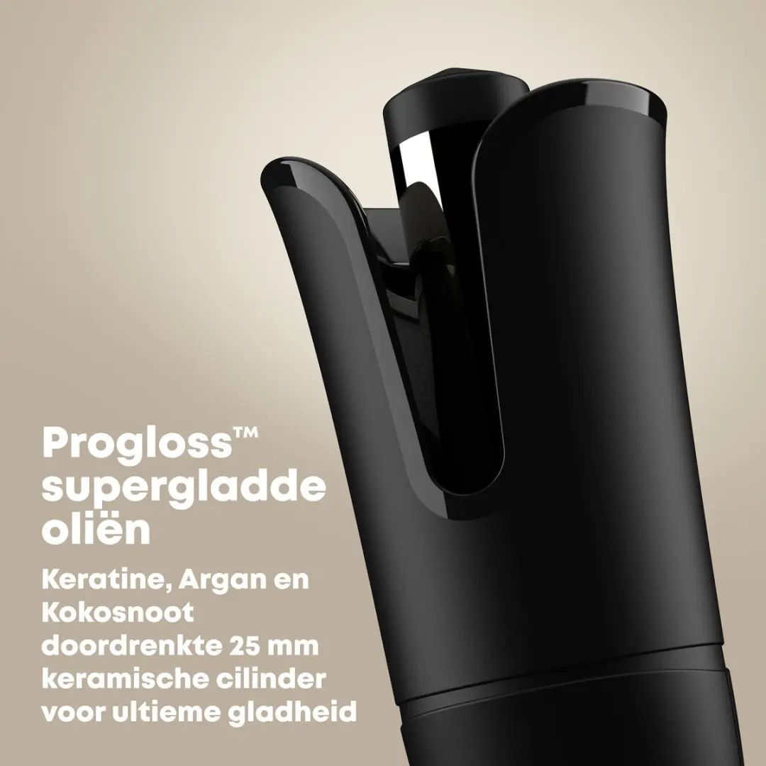 Revamp Progloss Hollywood Curl CL2000 Automatische Krultang - 150-210°C - Zwart