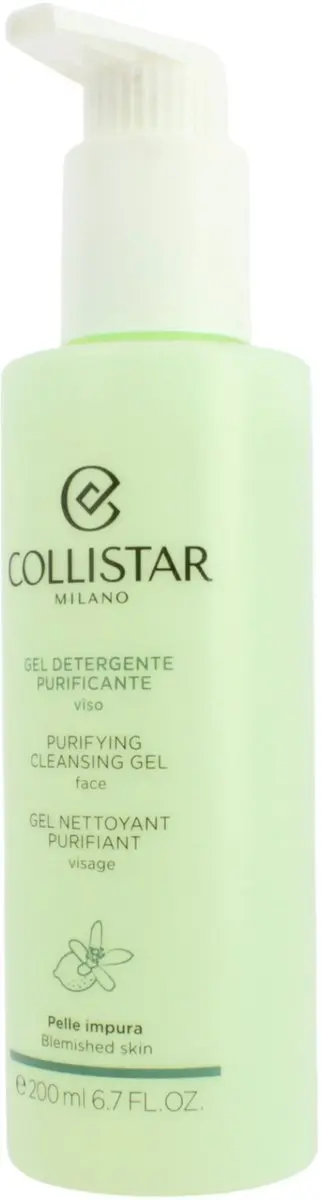 Collistar Face Purifying Cleansing Gel 200ml - afbeelding 6 van 6