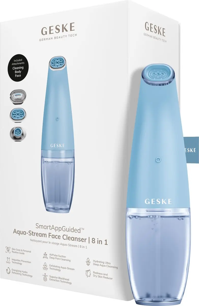 GESKE SmartAppGuided Aqua-Stream Gezichtsreiniger GK000061AQ01