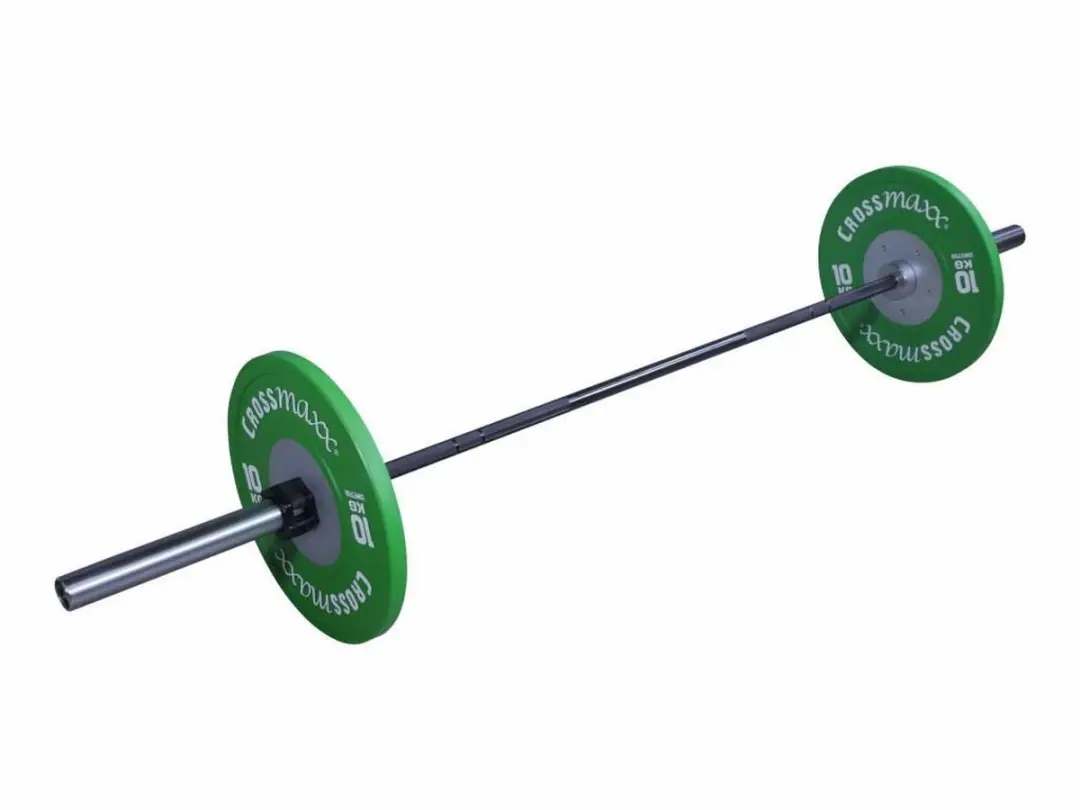LifeMaxx Crossmaxx Halterstang 220cm - 50mm - Zwart