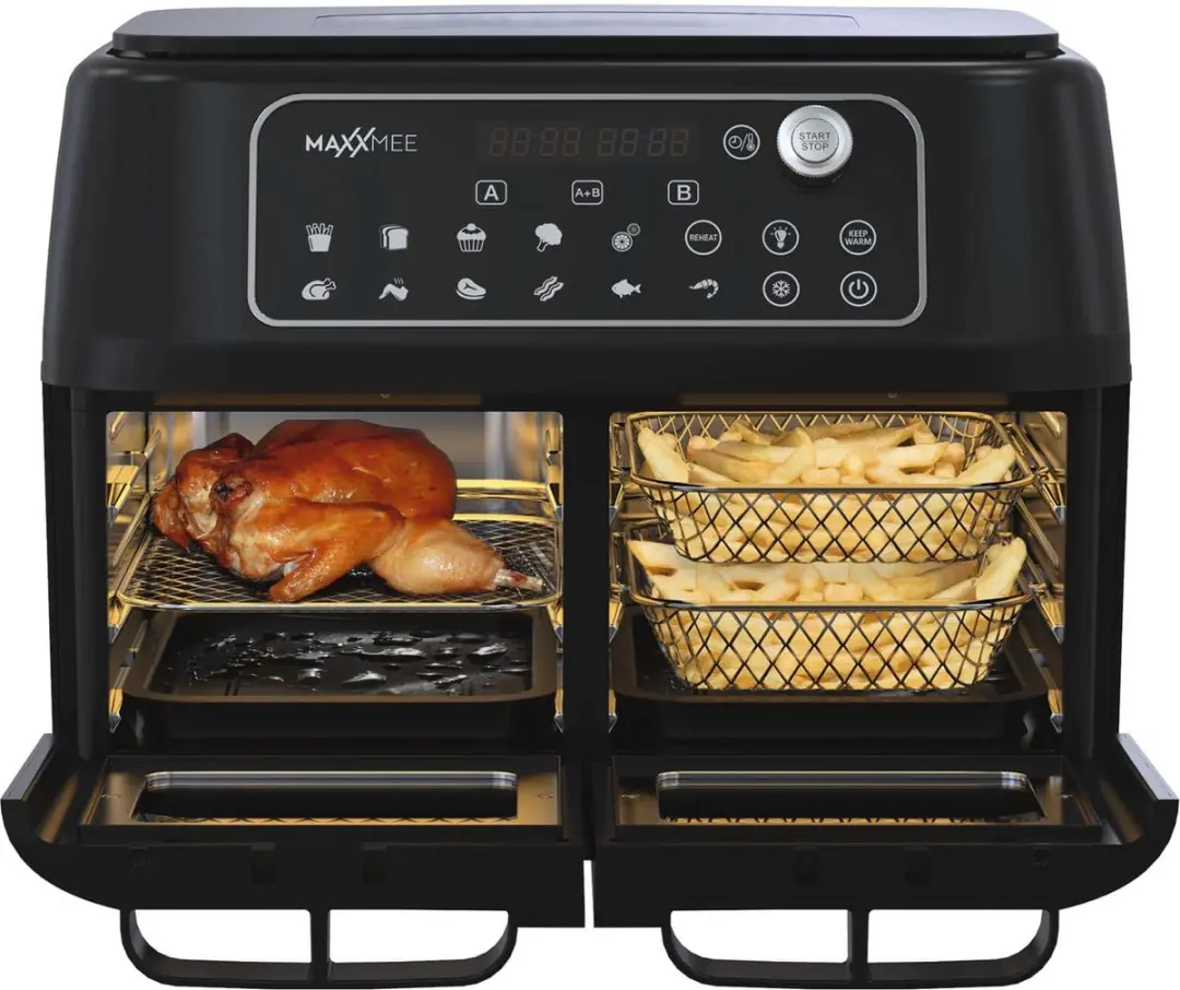 Maxxmee Hetelucht Friteuse 2400W - 11L Zwart