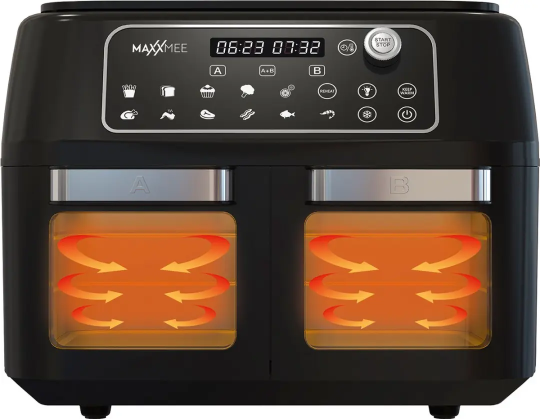 Maxxmee Hetelucht Friteuse 2400W - 11L Zwart