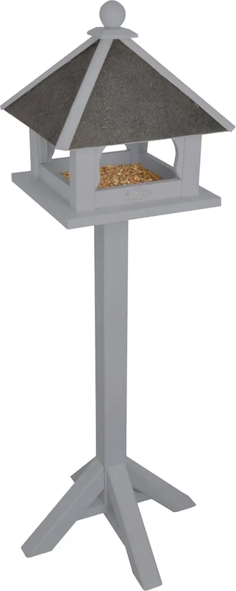Esschert Design Vogelvoederhuisje Deluxe Grijs 103cm