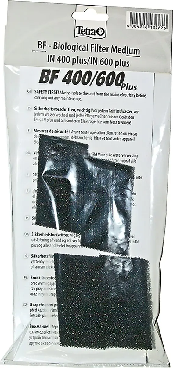 Tetra Tec In BF Plus Biofilterspons - 2 Stuks