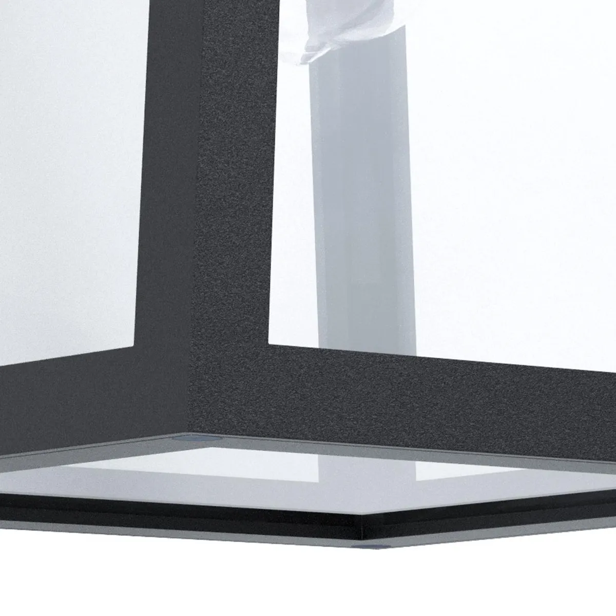 Eglo Mirandola Wandlamp Buiten E27 - 27cm - Zwart