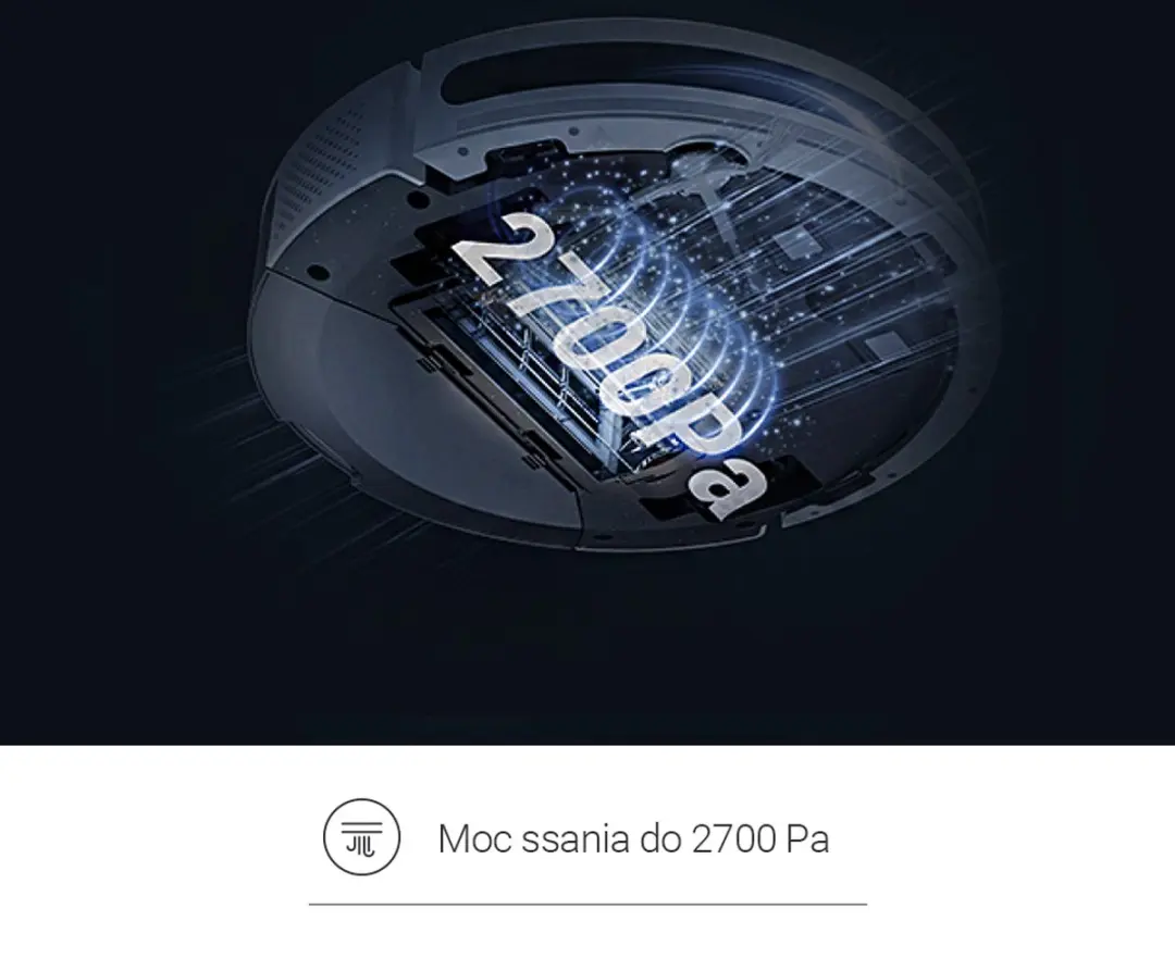 EZVIZ RC3P Robotstofzuiger - 700 Pa Wit
