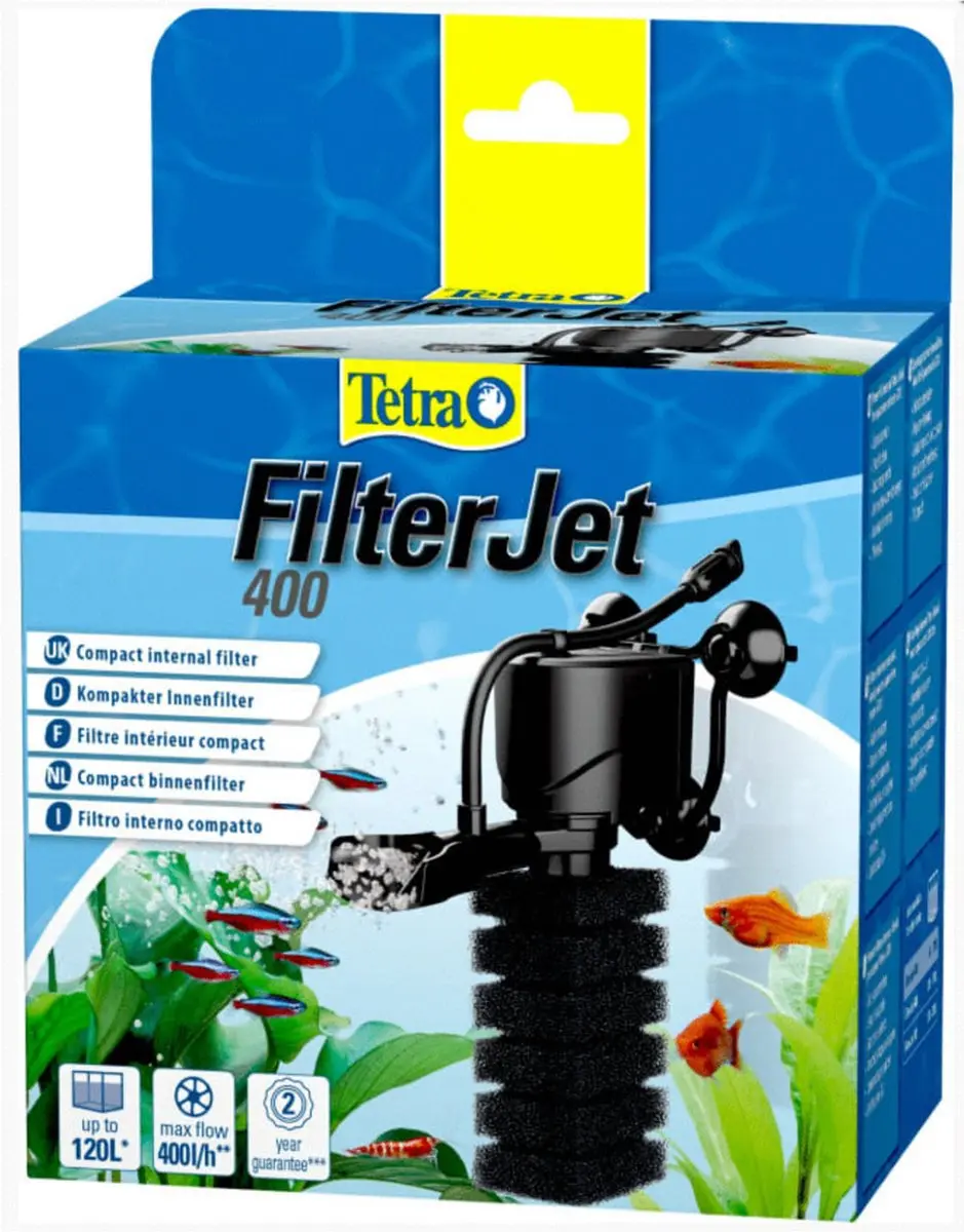Tetra FilterJet Binnenfilter 400L/h - 120L Aquarium