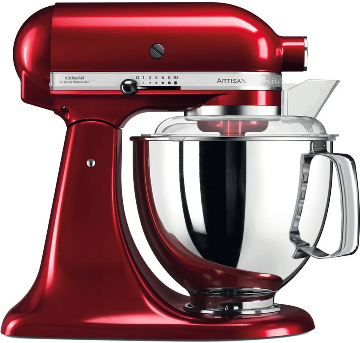KitchenAid Artisan 5KSM175PSECA Keukenmachine - Appelrood