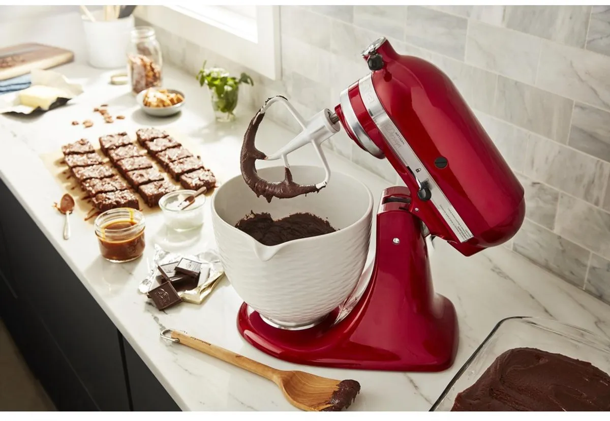 KitchenAid Artisan 5KSM175PSECA Keukenmachine - Appelrood - afbeelding 6 van 6