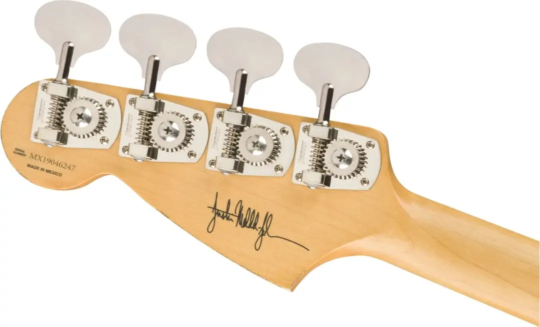Fender Justin Meldal-Johnsen Road Worn Mustang Bass - Black