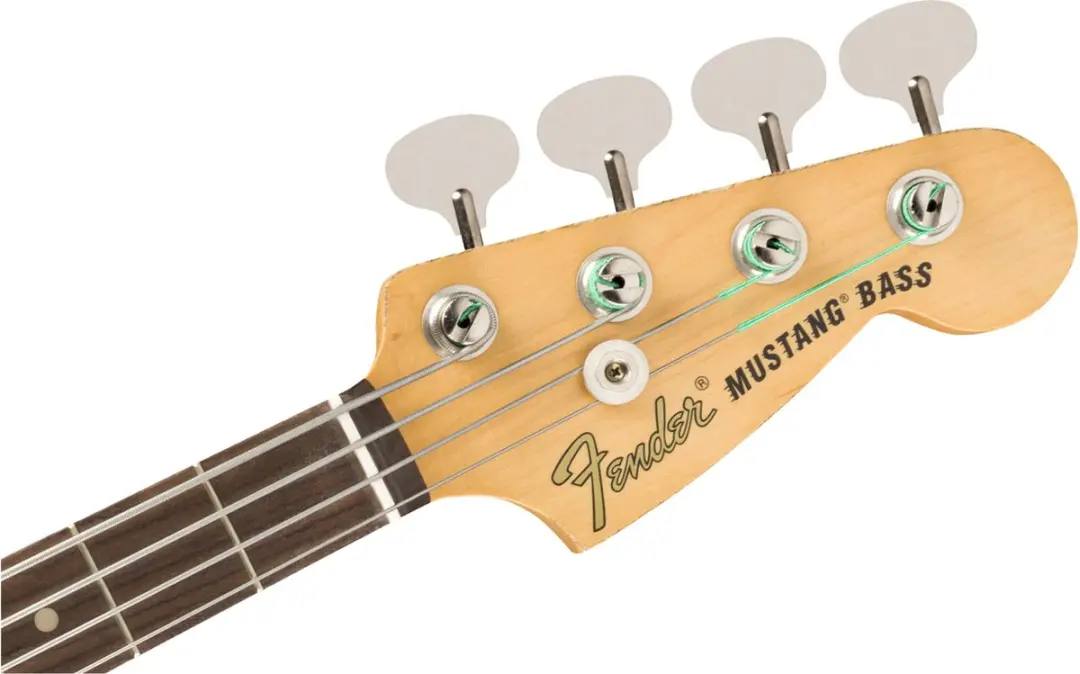 Fender Justin Meldal-Johnsen Road Worn Mustang Bass - Black