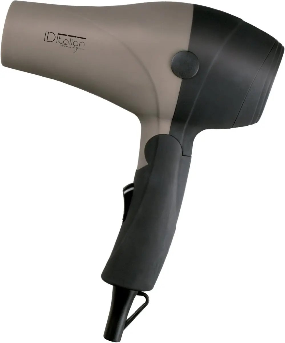 PostQuam IDETRAVEL1000 Haardroger 1000W - Zwart/Bruin