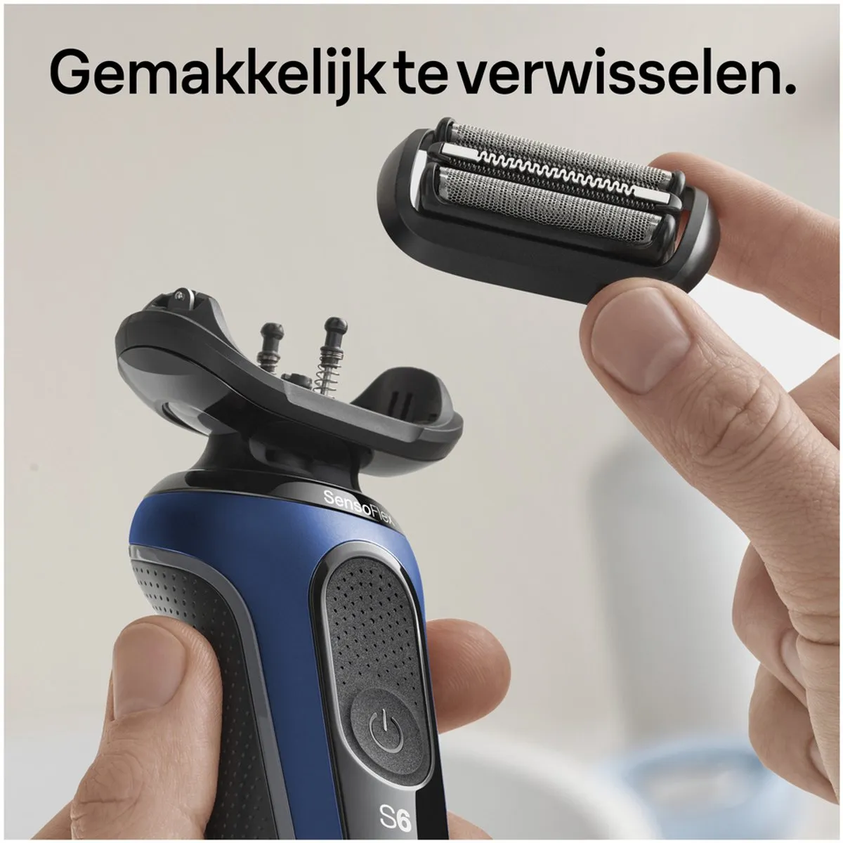 Braun Series 5/6 53B Vervangingskop - 1 Scheerkop - Zwart