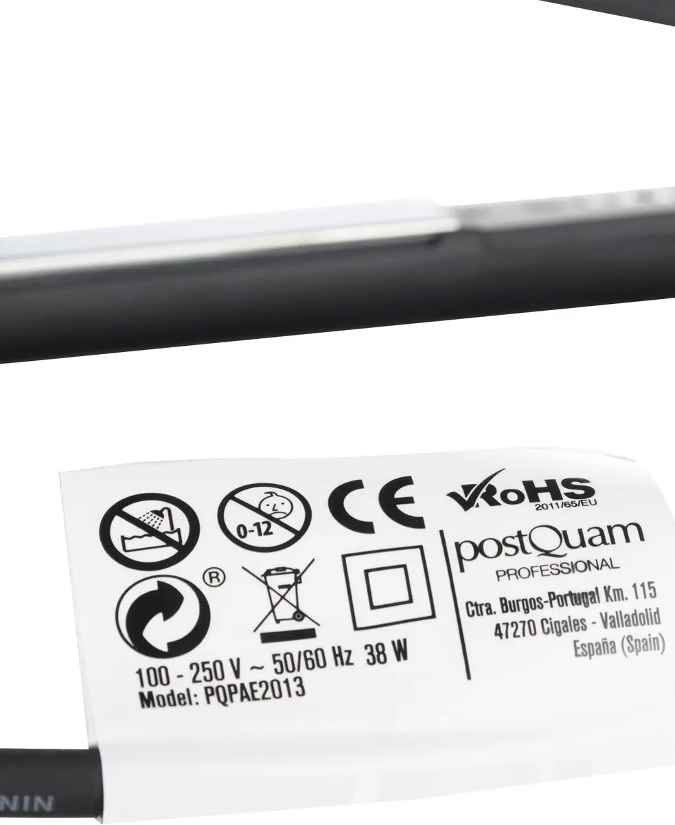 PostQuam PQPAE2013 Stijltang - 2,6m - Zwart