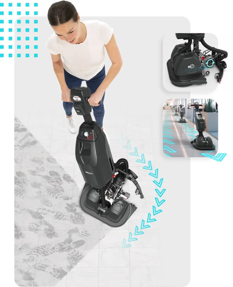 Numatic NuClean Compact 440NX Schrobzuigmachine - 100W - 3L - Zwart
