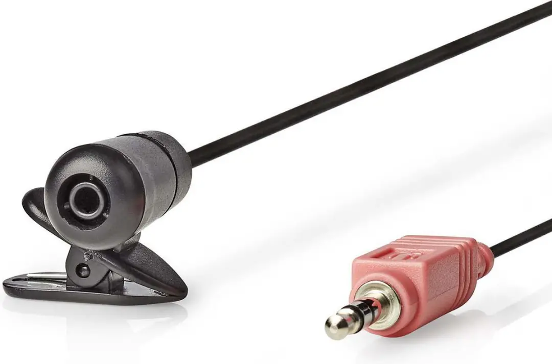 Nedis MICCJ100BK Microfoon - Bedraad - 3.5mm - Zwart