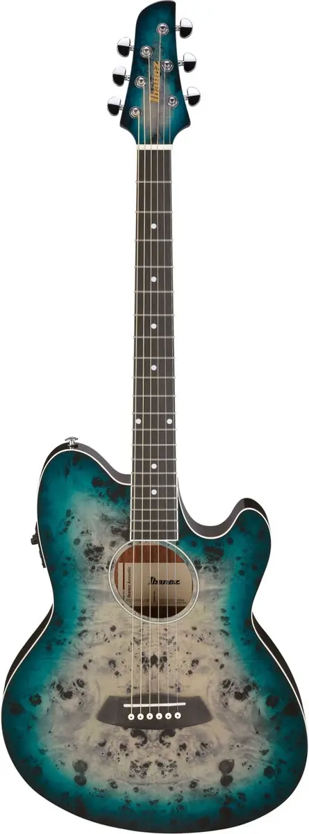 Ibanez TCY10PA Cosmic Blue Starburst Akoestische Gitaar