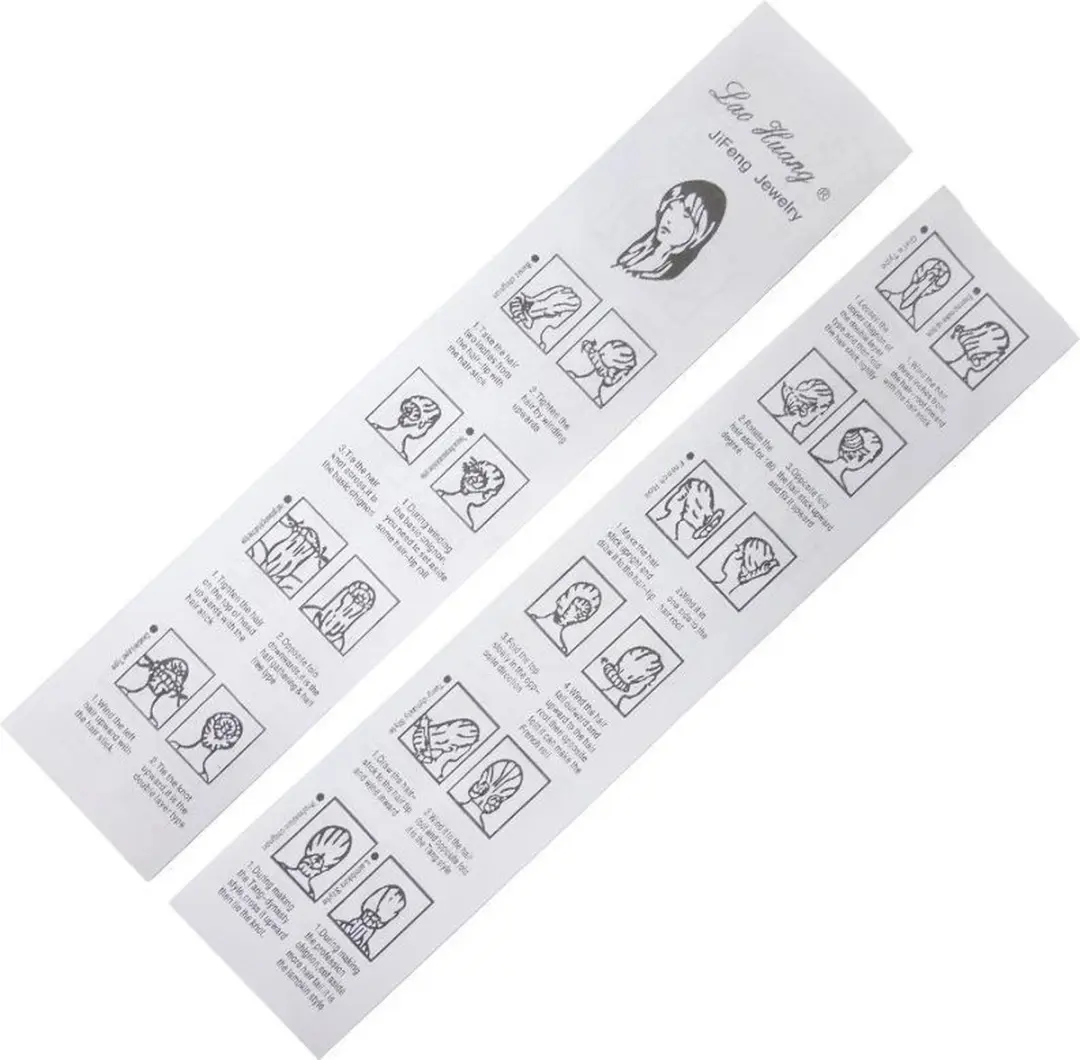 Haarsoires Knotrolband 17cm - Zwart