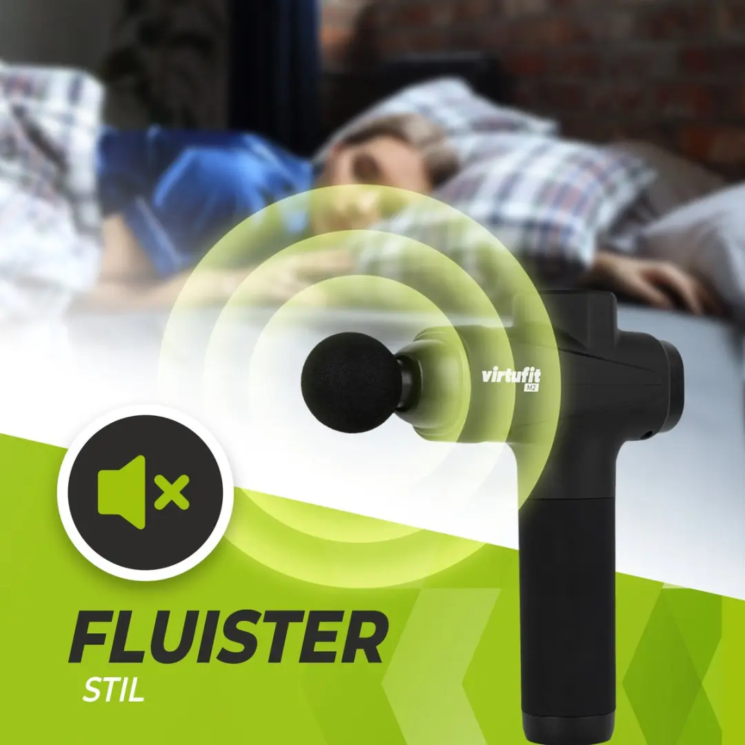 VirtuFit M2 Basic Massagegun VF11002 - 6 Koppen - Zwart