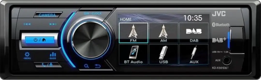 JVC KD-X561DBT Autoradio - 1DIN - 50W - Zwart