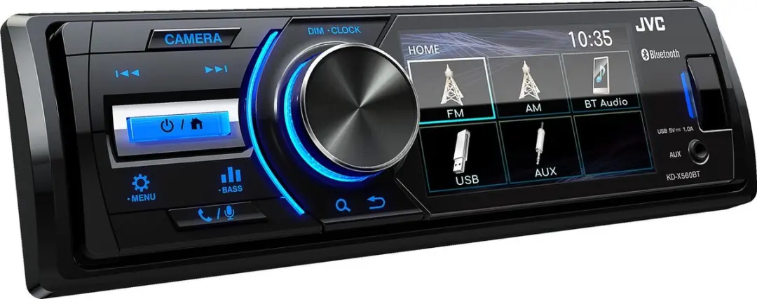 JVC KD-X561DBT Autoradio - 1DIN - 50W - Zwart
