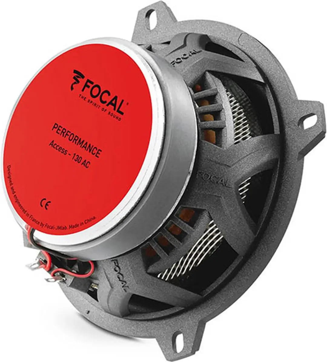 Focal 130AC Autospeakers - 100W - 2 Stuks - Grijs