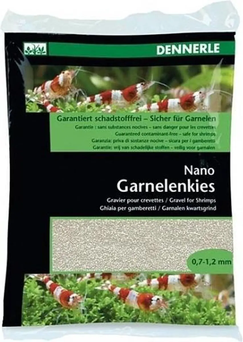 Dennerle Garnalenkies Sunda Wit Aquariumgrind 2kg