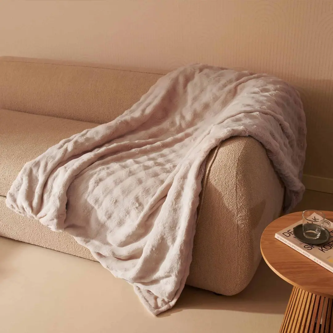 Duux Yentl Bubble Elektrisch Warmtedeken 200x200cm DXOB12 - 9 standen - Grijs