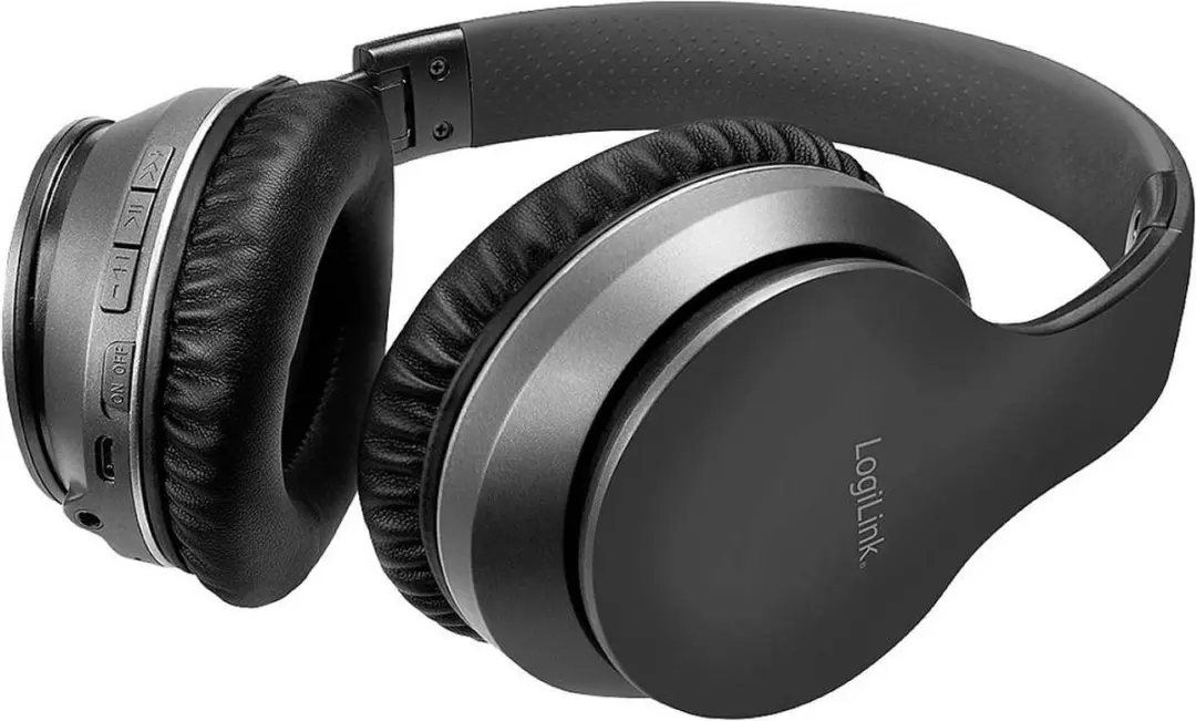 Logilink BT0053 Over-Ear Bluetooth Koptelefoon - Noise Cancelling - Zwart