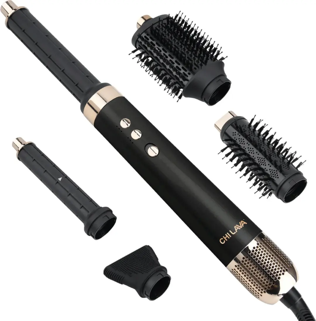 Chi Natural Life Lava AirGlam Multistyler - Zwart - afbeelding 6 van 6