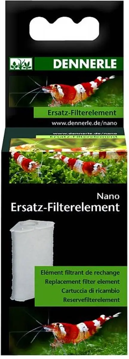 Dennerle Nano FilterElement - 6 Stuks