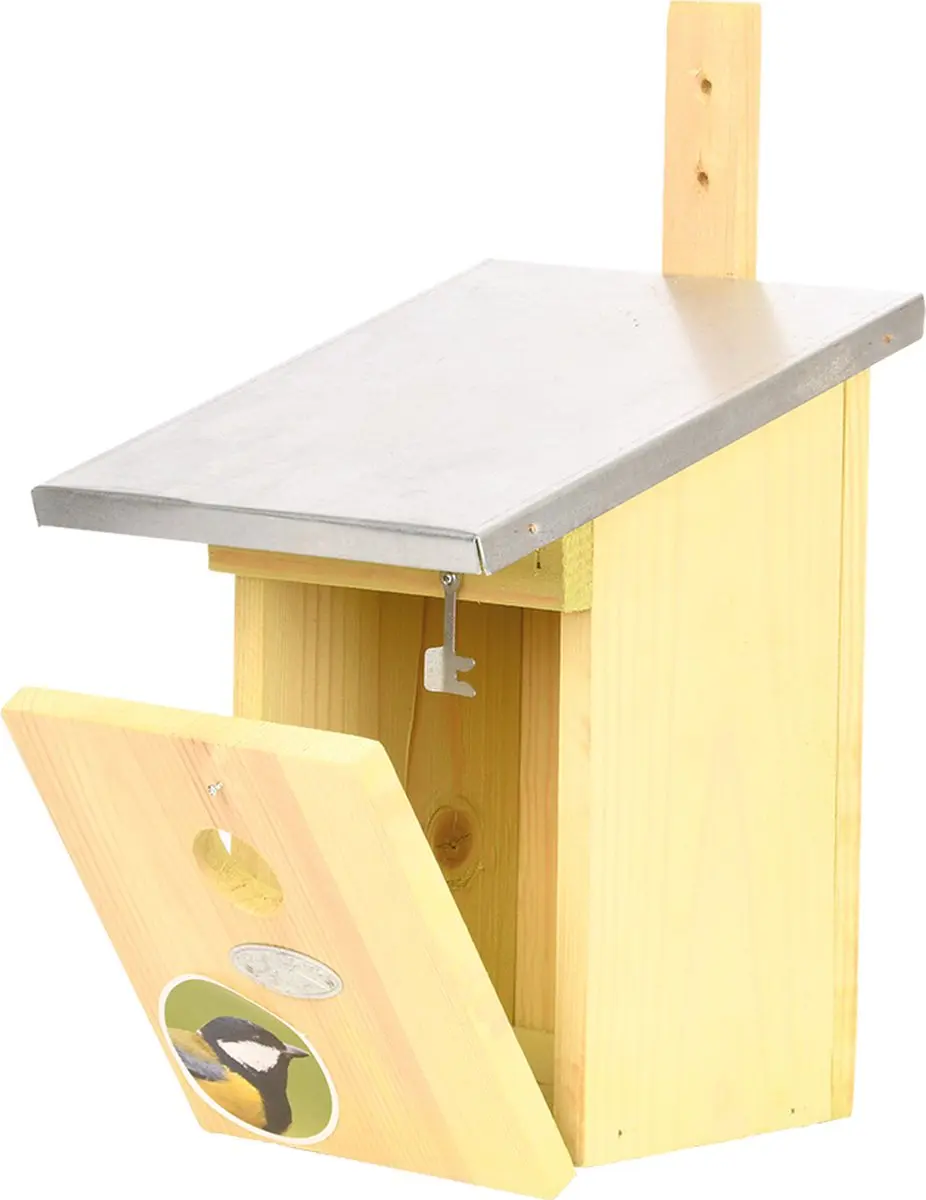 Esschert Design Koolmees Nestkast - Grijs