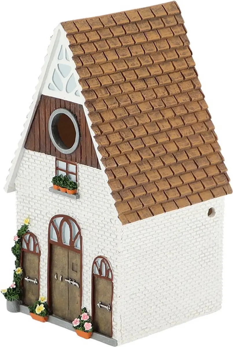 Esschert Design Vogelhuisje Boerderij - 1 Inloopopening - Multikleur