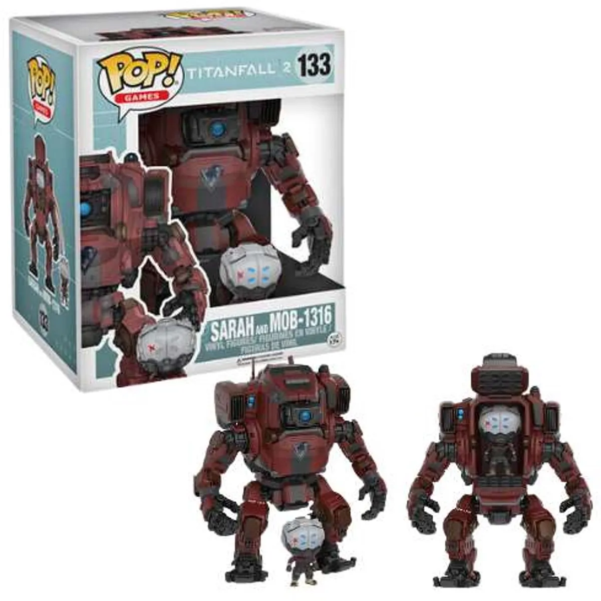 Funko Pop! Titanfall 2 Sarah & MOB-1316 #133 Verzamelfiguur - Multicolours