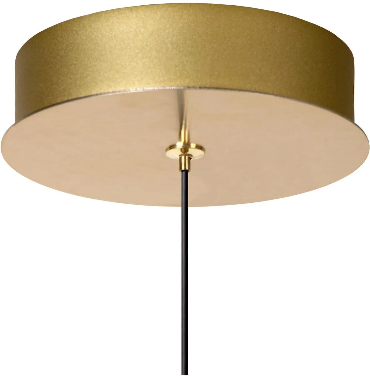 Lucide Kligande Hanglamp Ø13cm - Mat Goud/Messing - 9W 2700K