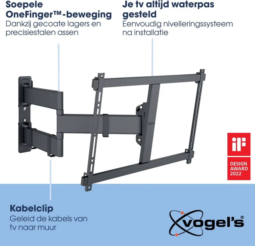 Vogel's COMFORT TVM 3845 TV-Beugel - 55"-100" - 55kg - Zwart