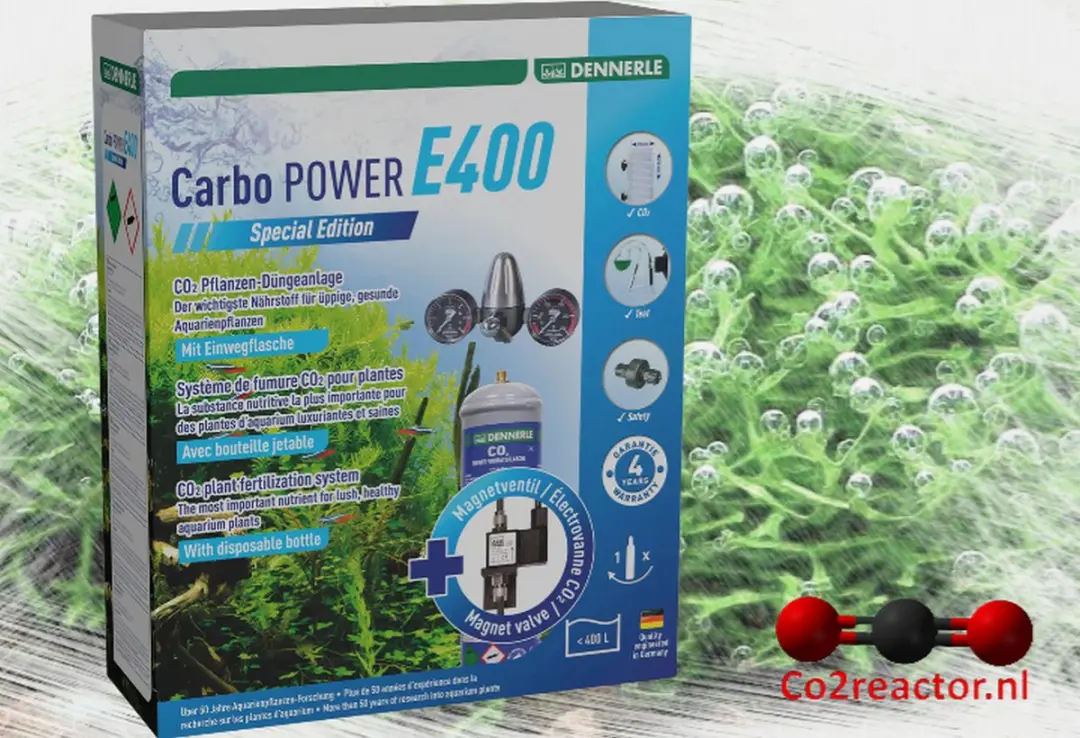 Dennerle CO2 Wegwerp Carbo Power E400 Special Edition 0.40l