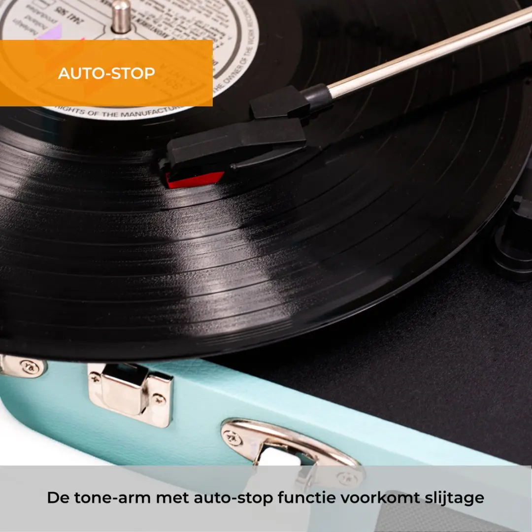 Denver VPL-120 Platenspeler - Blauw - afbeelding 6 van 6