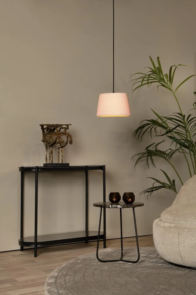 Lucide Woolly Hanglamp Ø28cm - Roze