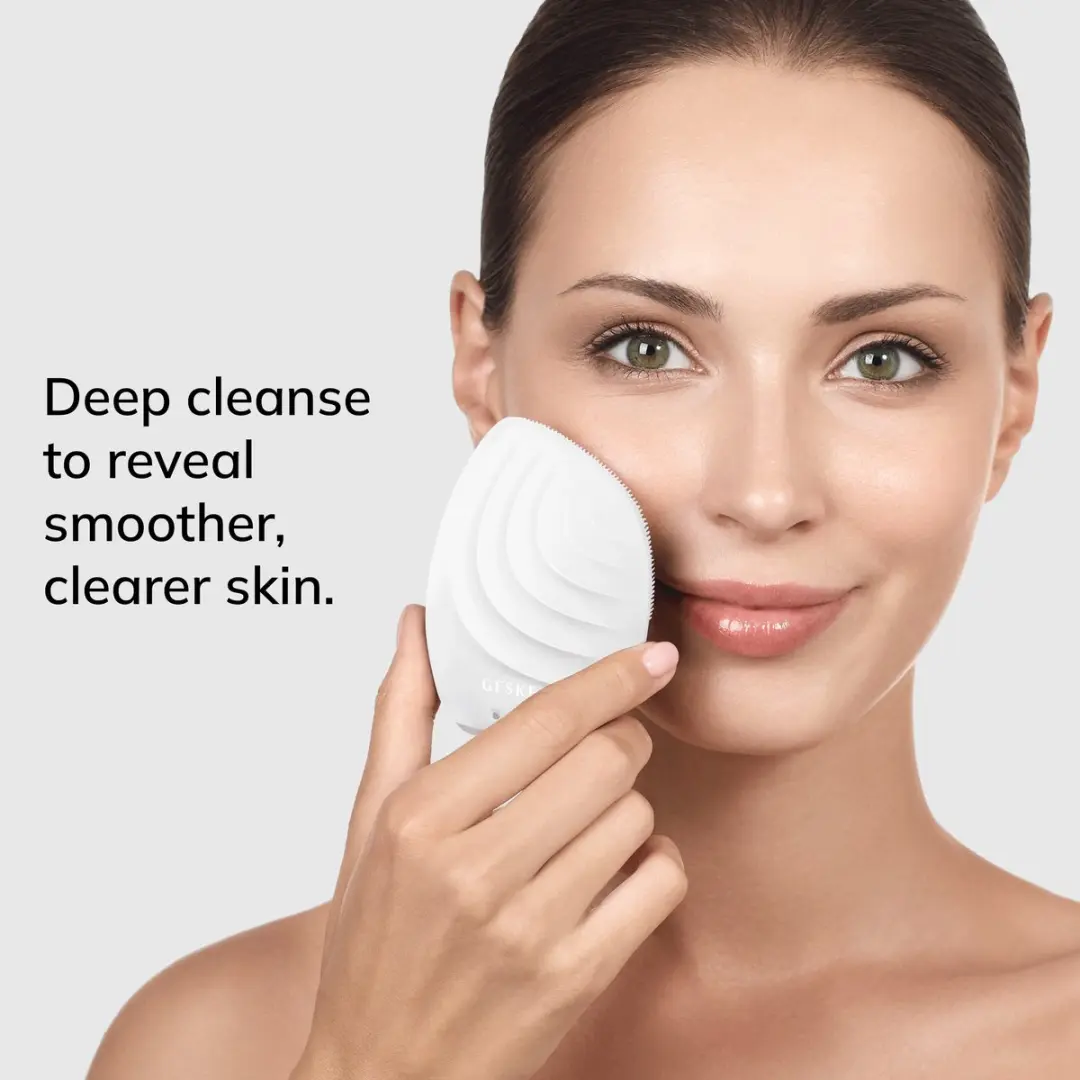 GESKE SmartAppGuided Facial Brush 5-in-1 - 14 Snelheden - Wit