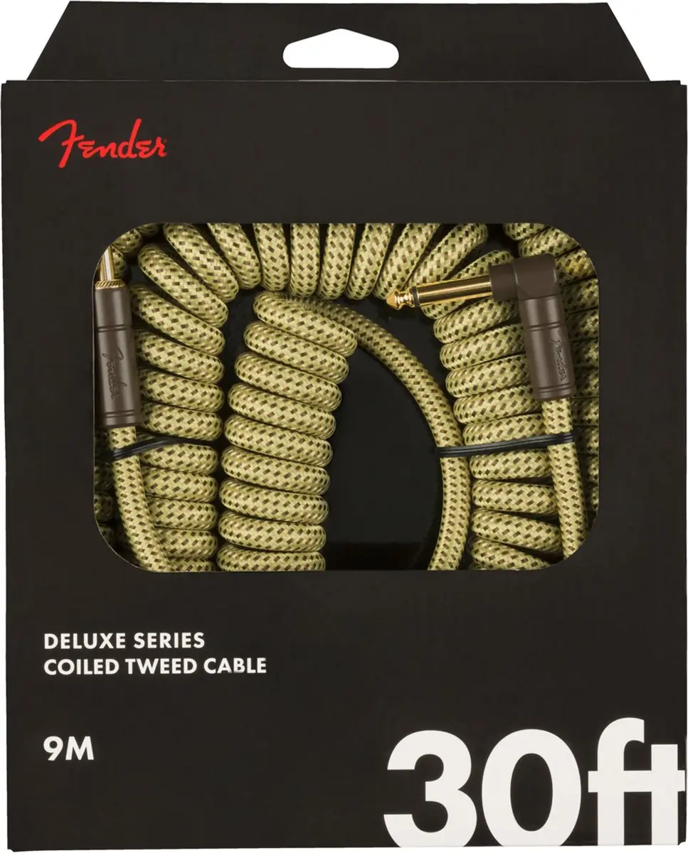 Fender Deluxe Coil Gitaarkabel 9m