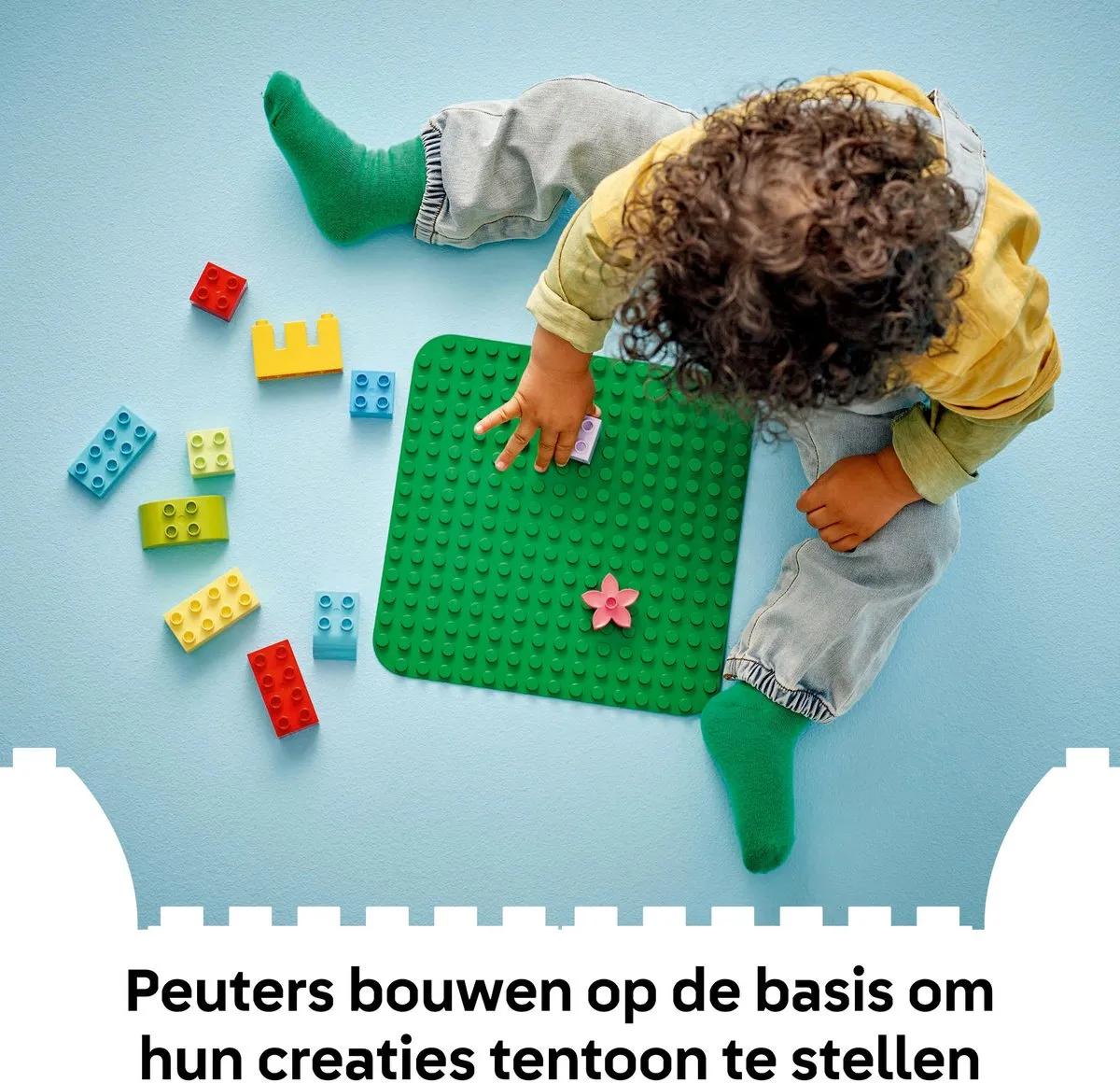 LEGO DUPLO Groene Bouwplaat 10460 - Meerkleurig
