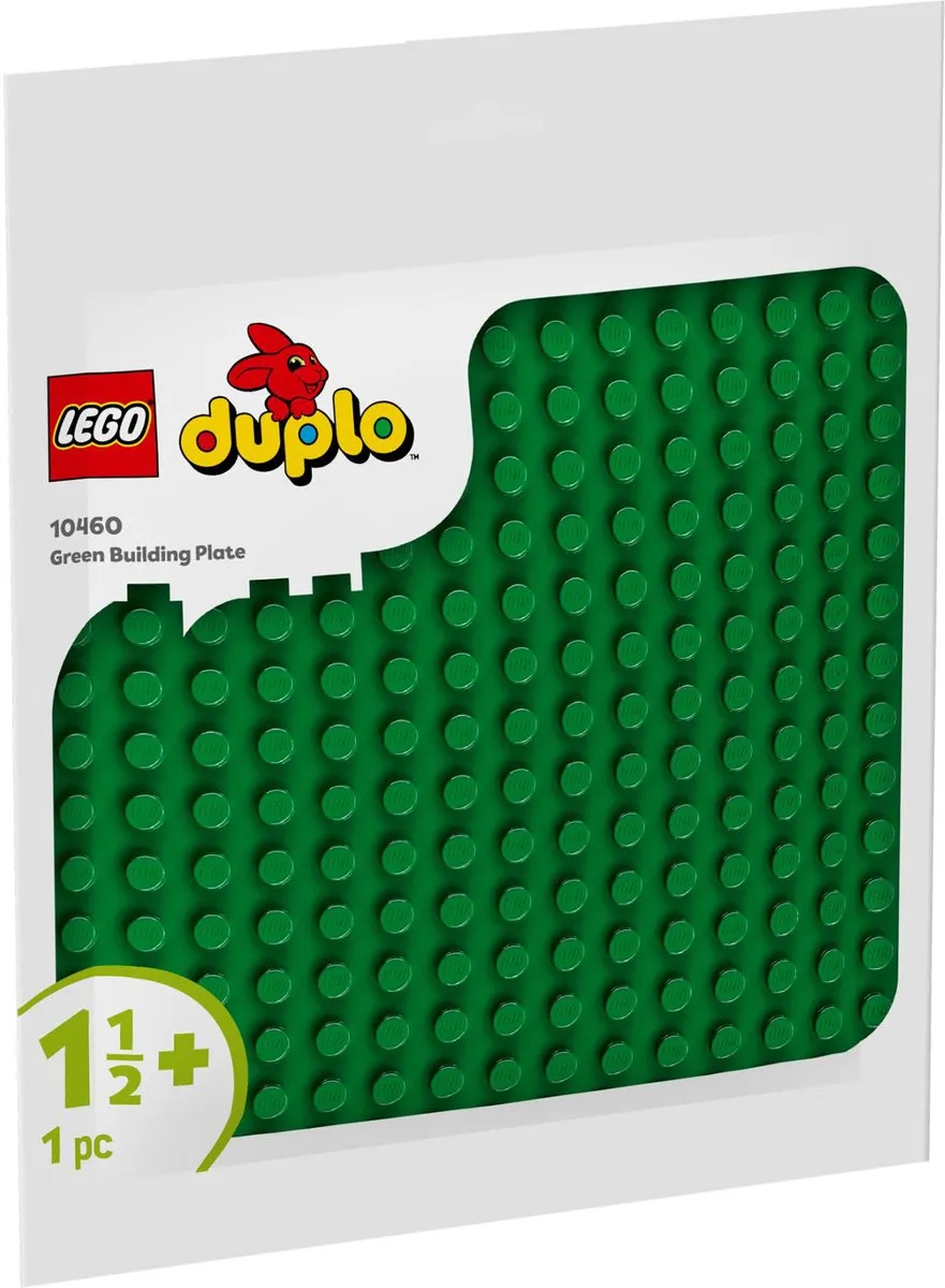 LEGO DUPLO Groene Bouwplaat 10460 - Meerkleurig