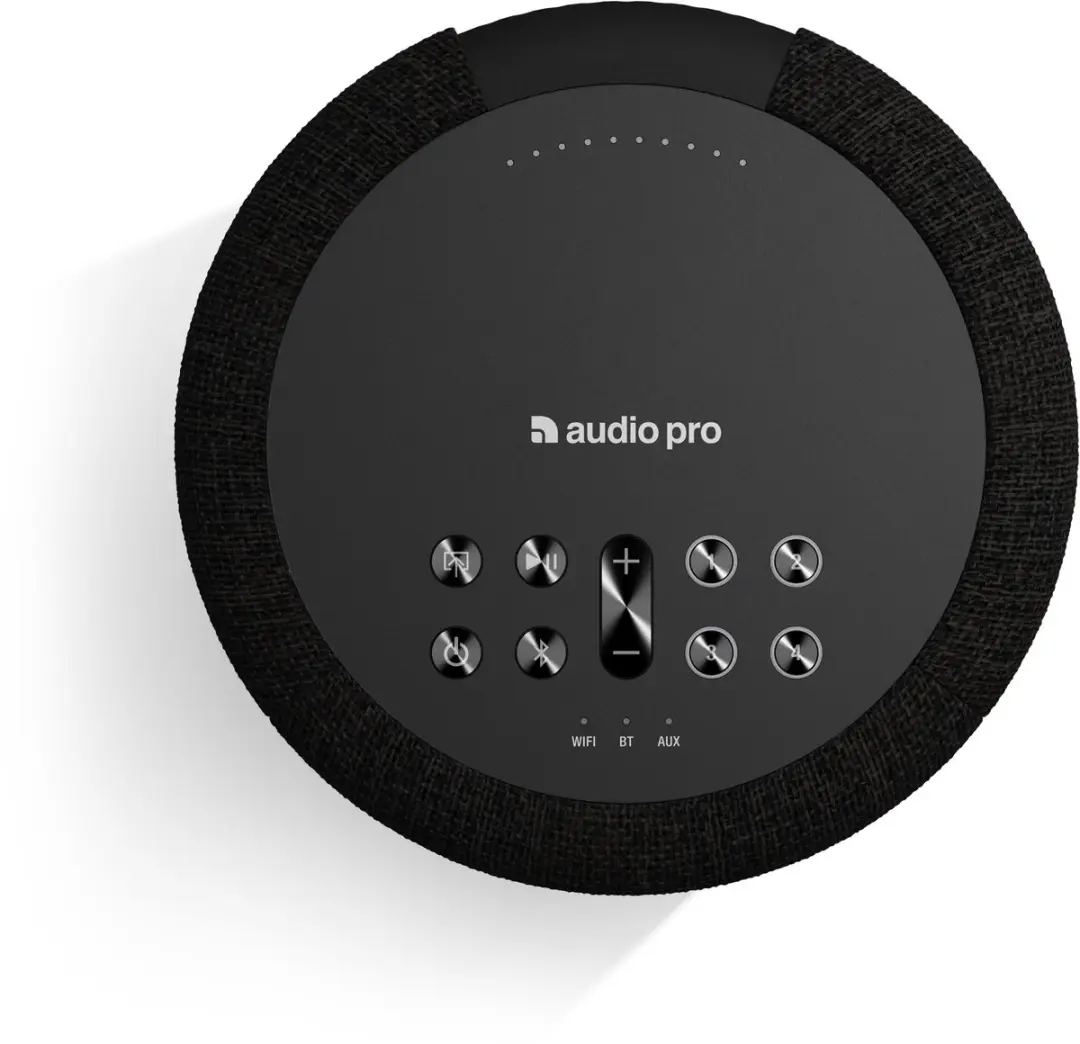 Audio Pro A10 MkII Actieve Luidspreker - WiFi/Bluetooth - Zwart