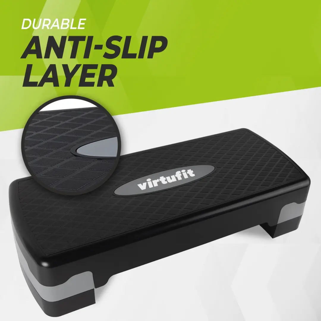 VirtuFit Essential Aerobic Step VF03033 - Zwart/Grijs - afbeelding 6 van 6